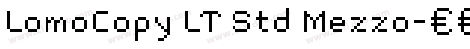 LomoCopy LT Std Mezzo字体转换